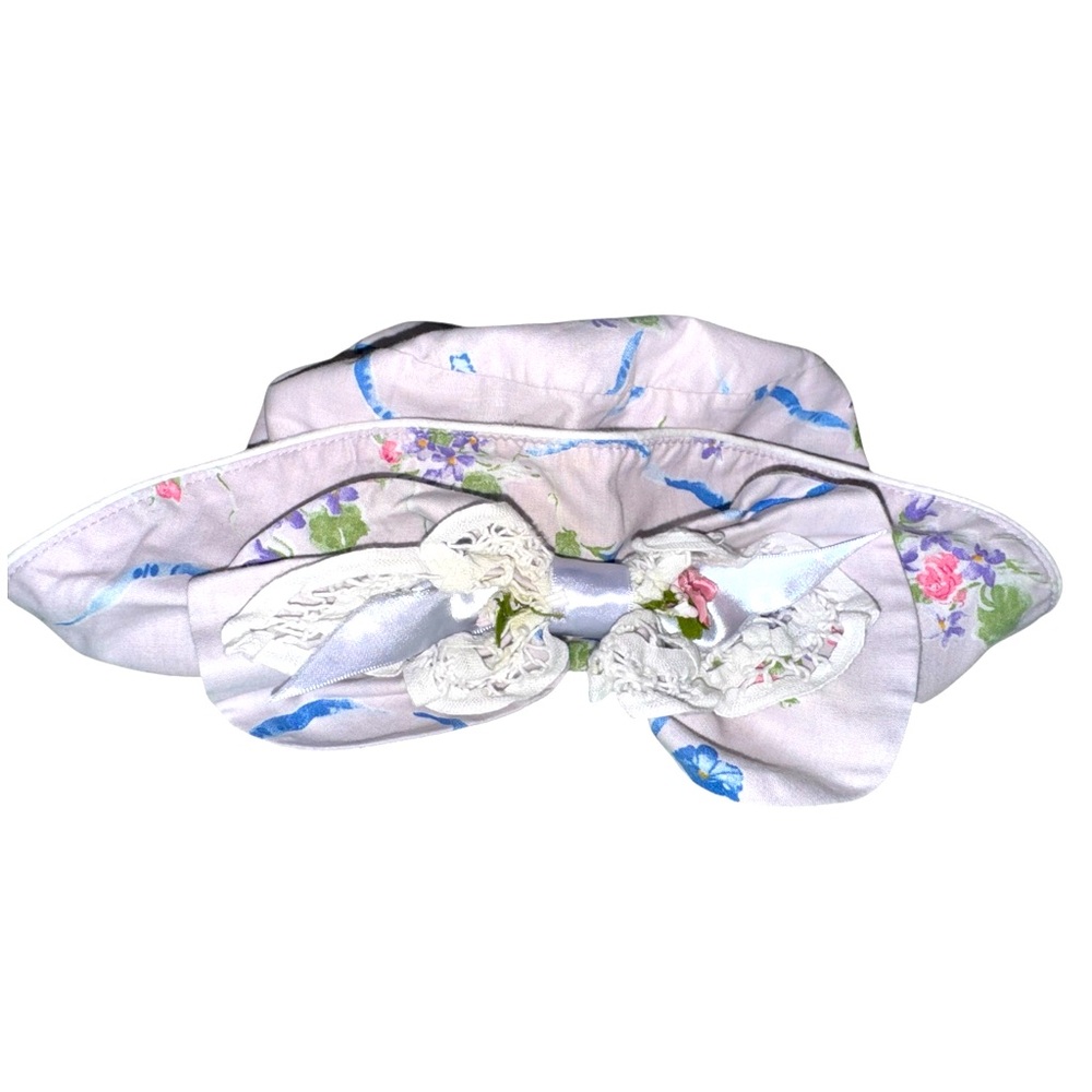 Daisy kingdom vintage lilac Floral Kids Sun flip Hat medium